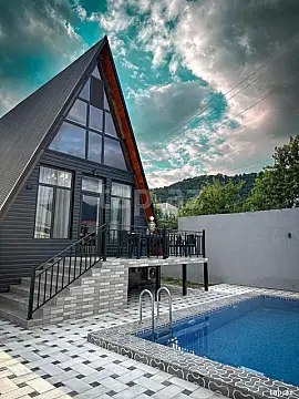 Kirayə verilir 3 otaqlı həyət evi 120 m² — Qəbələ 3 otaq 120.00 m²