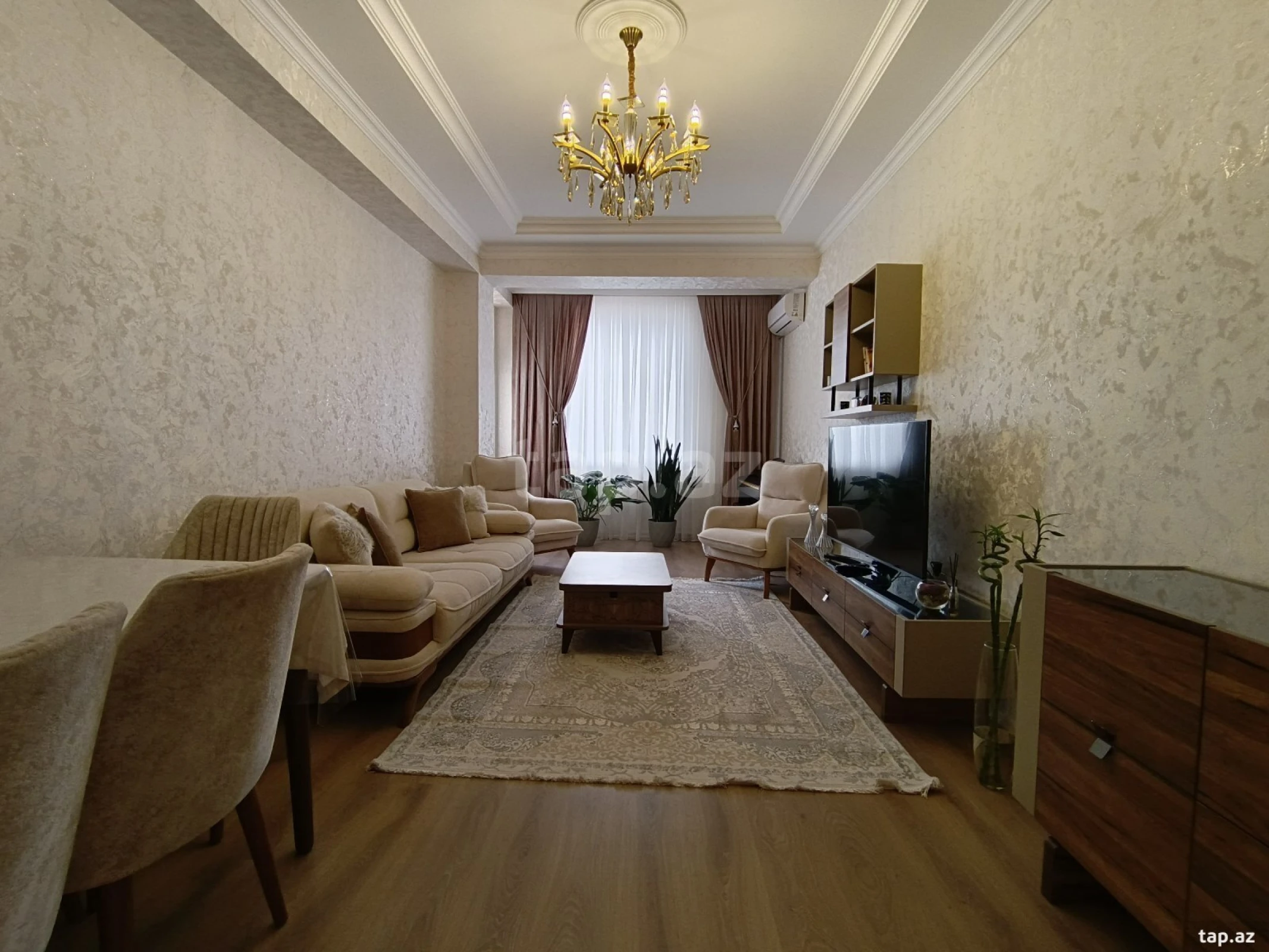 Kirayə verilir 3 otaqlı yeni tikili 90 m²
