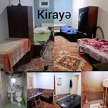 Kirayə verilir 1 otaqlı həyət evi 28 m² — Bakı, Nizami 1 otaq 28.00 m²