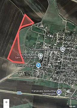 Satılır torpaq sahəsi