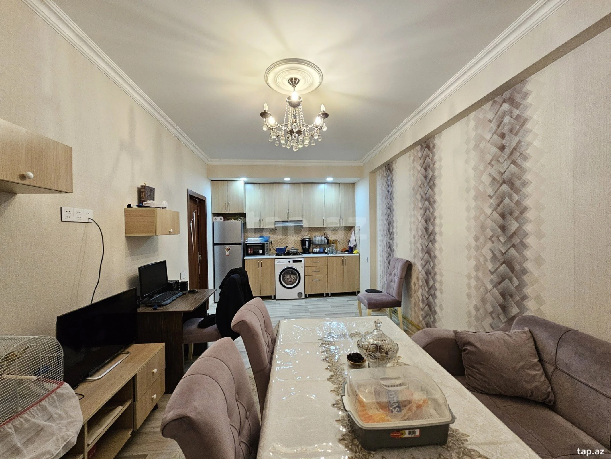 Satılır 2 otaqlı yeni tikili 60 m²