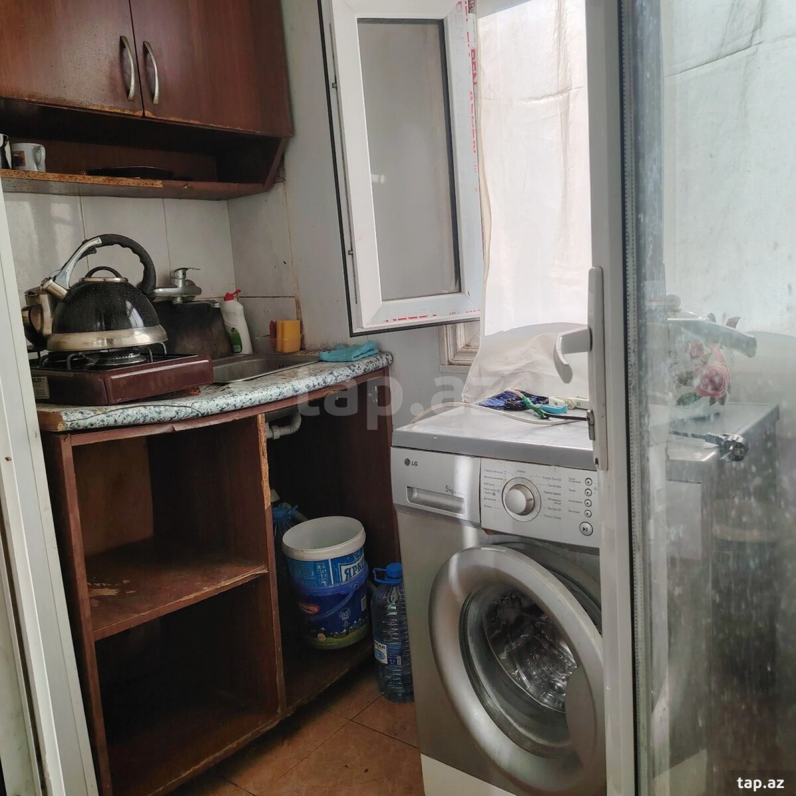 Kirayə verilir 1 otaqlı mənzil 28 m²
