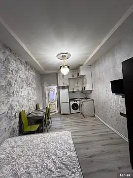 Kirayə verilir 1 otaqlı yeni tikili 31 m² — Xırdalan 1 otaq 31.00 m²