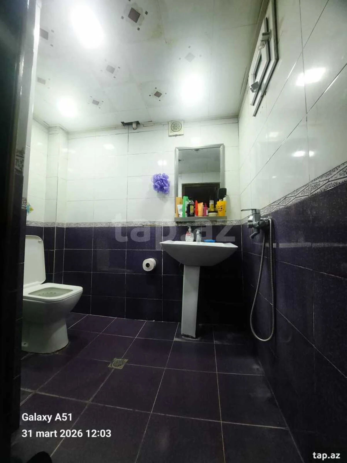 Kirayə verilir 3 otaqlı mənzil 80 m²