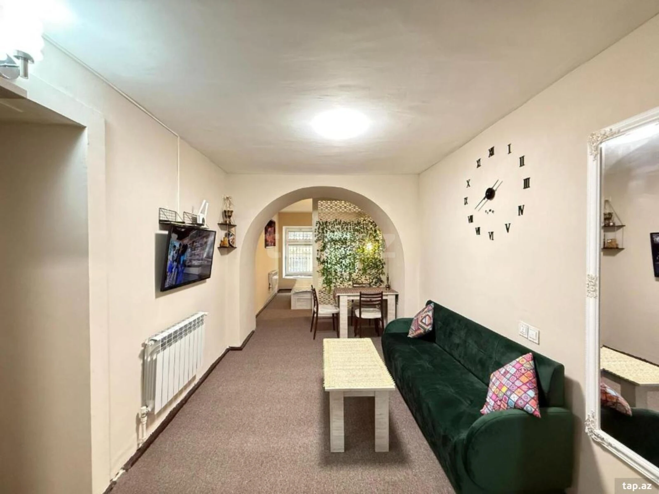 Kirayə verilir 1 otaqlı mənzil 45 m²