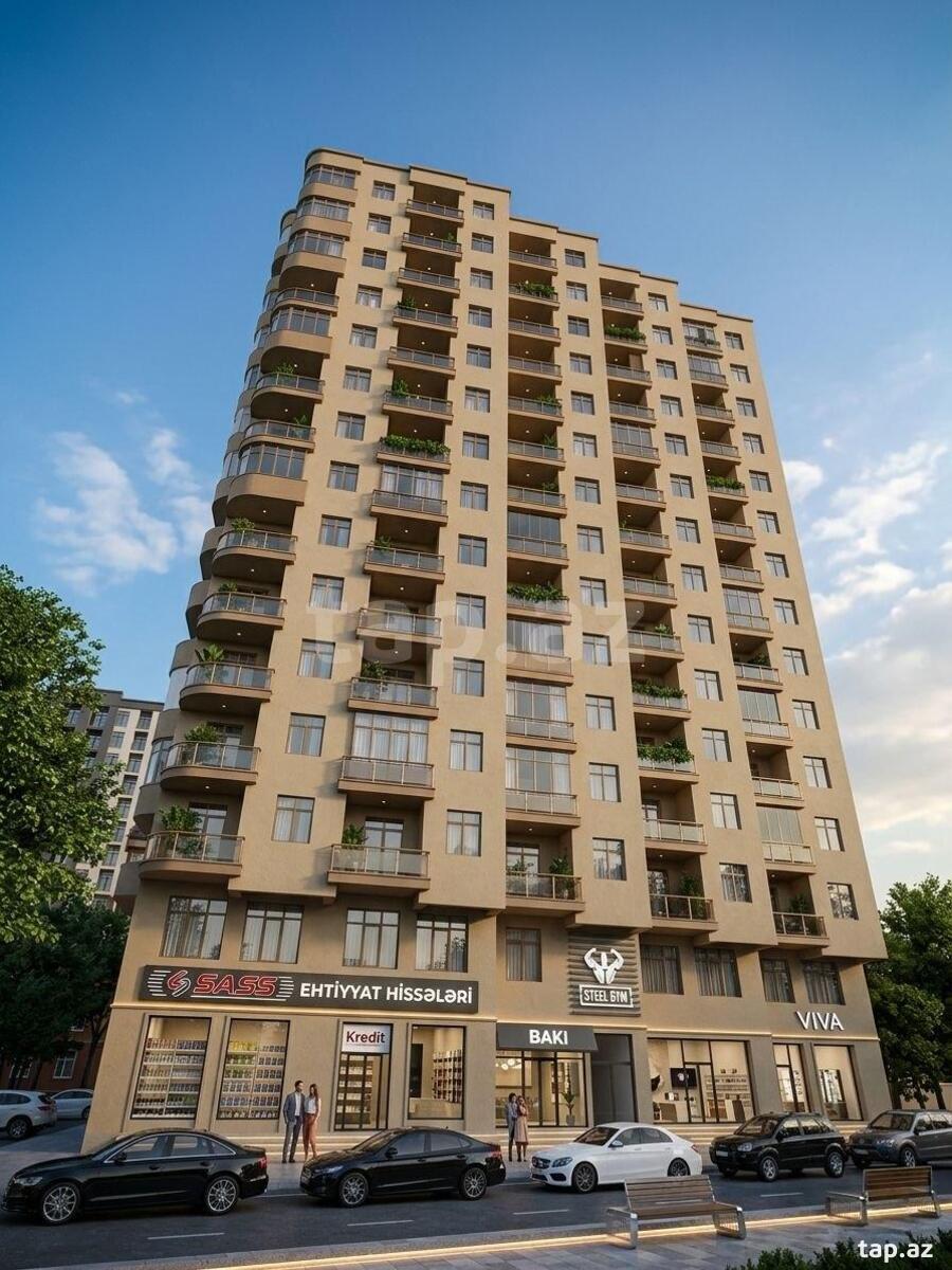 Satılır 4 otaqlı yeni tikili 180 m² — Bakı 4 otaq 180.00 m²