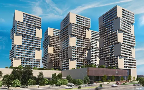Satılır 3 otaqlı yeni tikili 103 m² — Bakı, Yasamal 3 otaq 103.00 m²