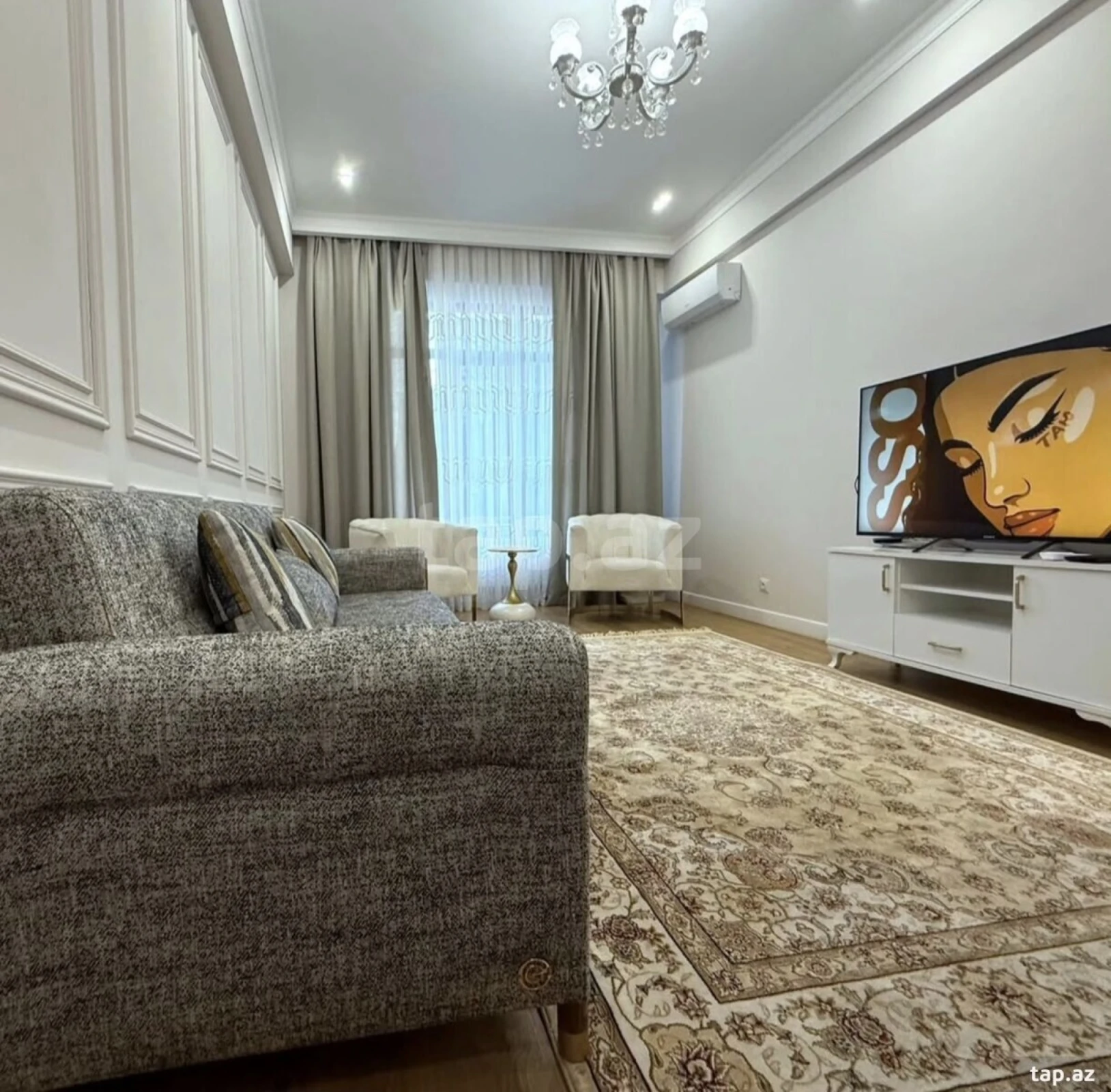 Kirayə verilir 2 otaqlı yeni tikili 75 m²