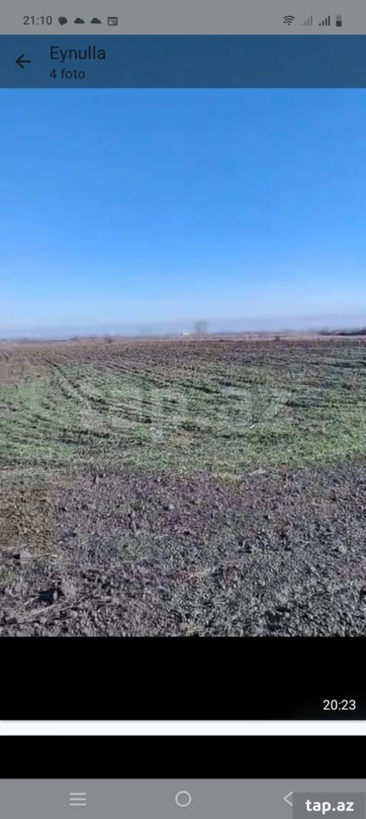 Satılır torpaq sahəsi