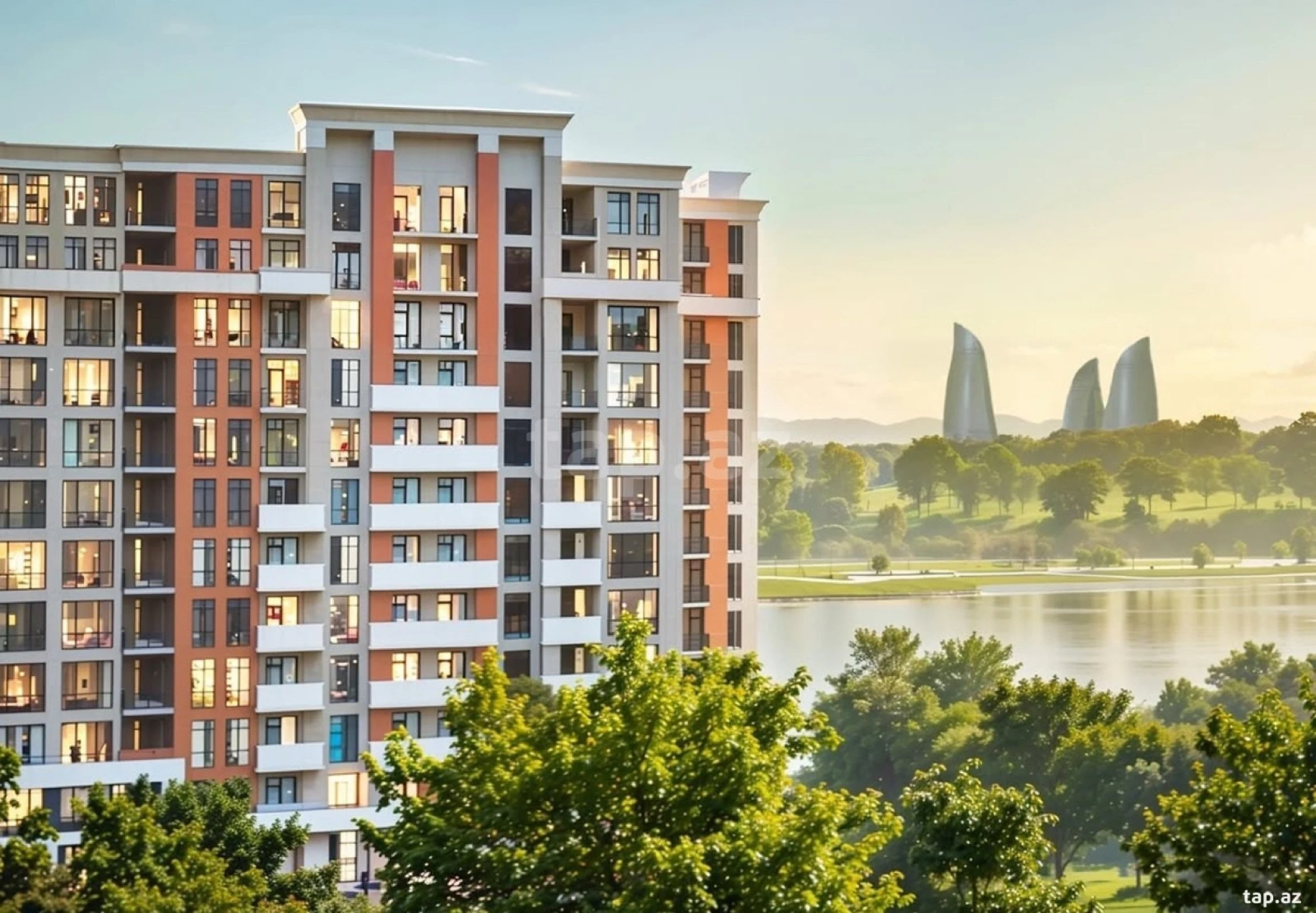 Satılır 2 otaqlı yeni tikili 48 m²