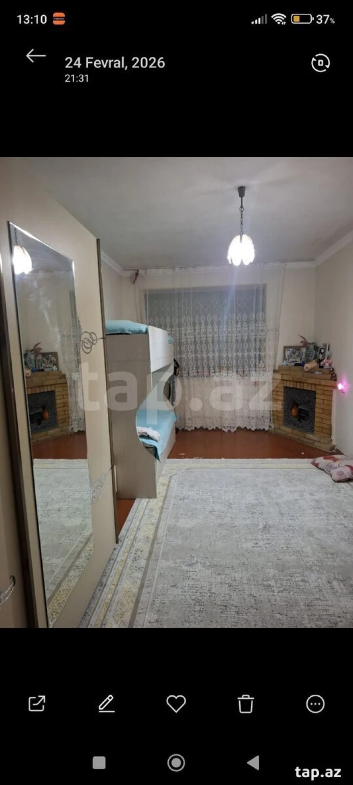 Satılır 4 otaqlı mənzil 100 m²