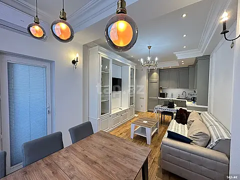 Kirayə verilir 2 otaqlı yeni tikili 60 m² — Bakı, Nəsimi 2 otaq 60.00 m²