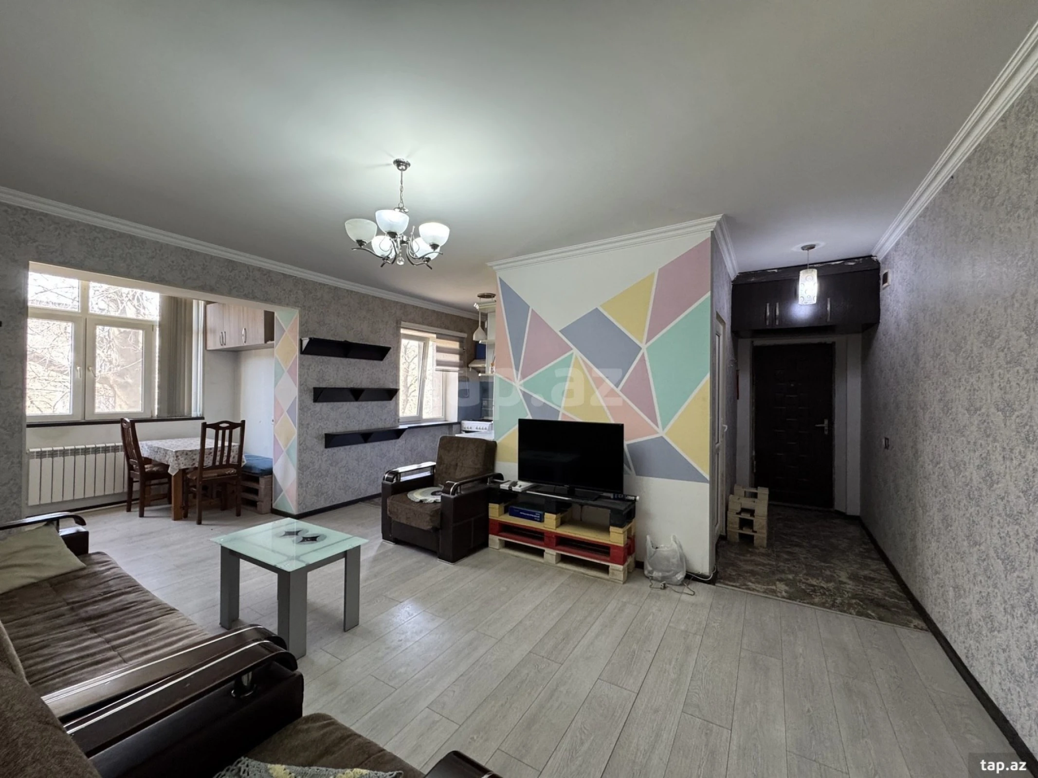 Kirayə verilir 2 otaqlı mənzil 51 m²