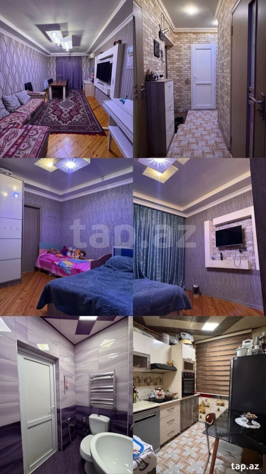 Satılır 2 otaqlı mənzil 60 m²