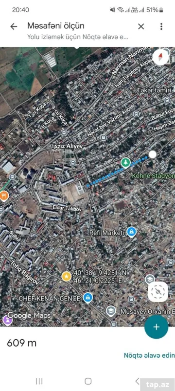 Satılır torpaq sahəsi