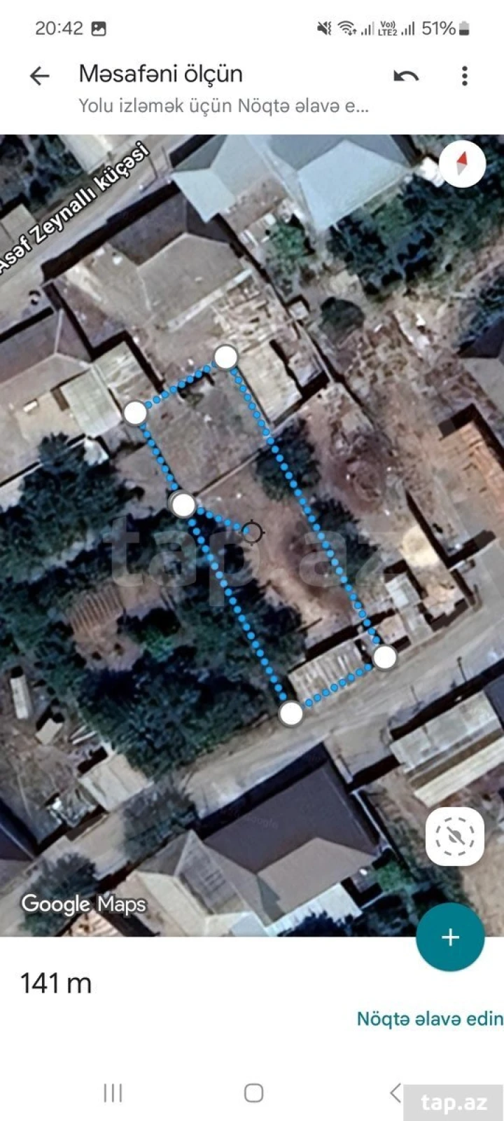 Satılır torpaq sahəsi