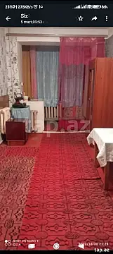 Satılır 1 otaqlı mənzil 17 m²