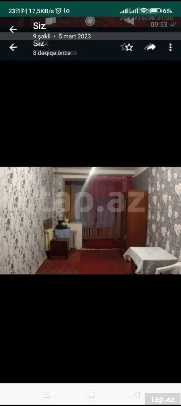 Satılır 1 otaqlı mənzil 17 m²