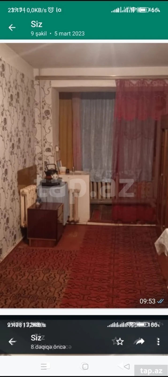 Satılır 1 otaqlı mənzil 17 m²