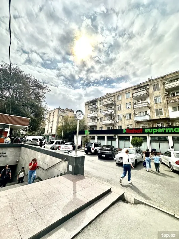 Kirayə verilir 1 otaqlı mənzil 33 m²