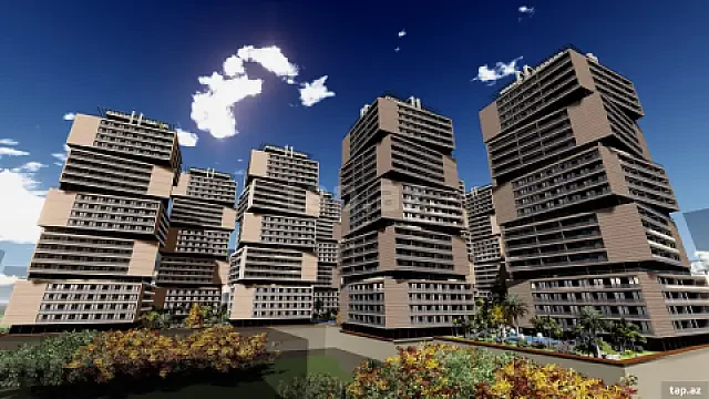 Satılır 3 otaqlı yeni tikili 110 m² — Bakı 3 otaq 110.00 m²