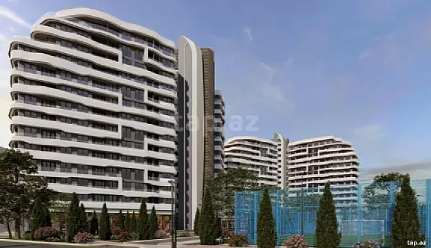 Satılır 1 otaqlı yeni tikili 42.2 m² — Bakı, Bakıxanov 1 otaq 42.20 m²