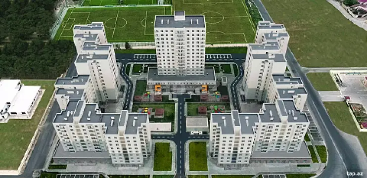 Kirayə verilir 2 otaqlı yeni tikili 72 m² — Sumqayıt 2 otaq 72.00 m²