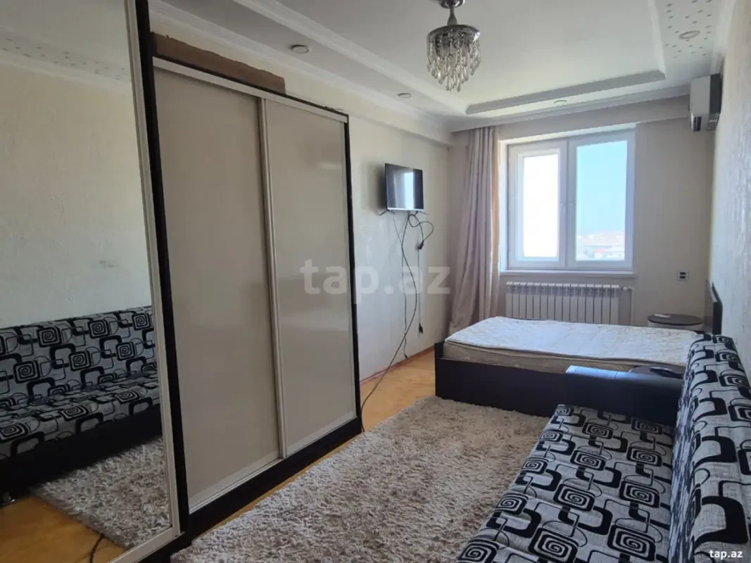 Kirayə verilir 1 otaqlı yeni tikili 50 m²