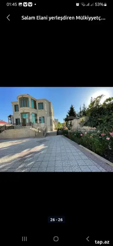 Satılır 3 otaqlı həyət evi 330 m²