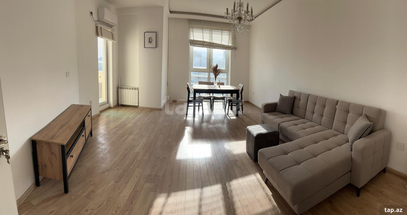 Kirayə verilir 3 otaqlı yeni tikili 124 m²