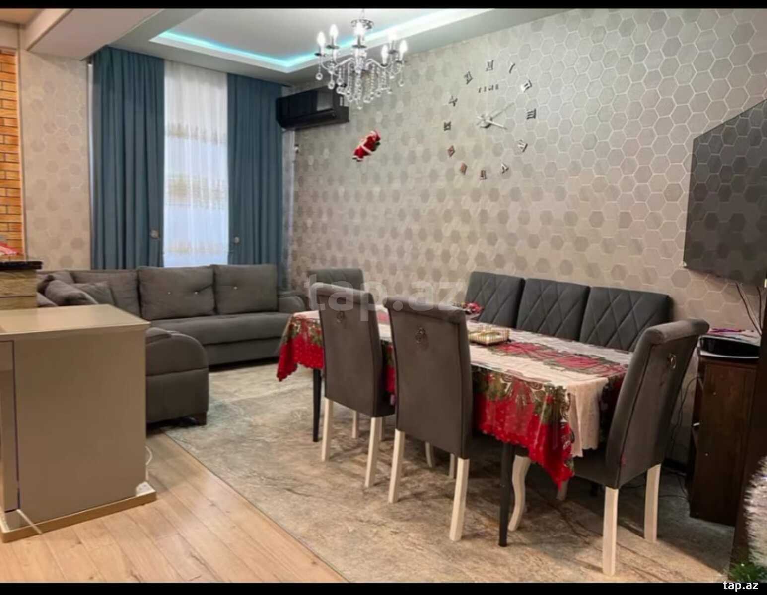 Kirayə verilir 3 otaqlı yeni tikili 76 m²
