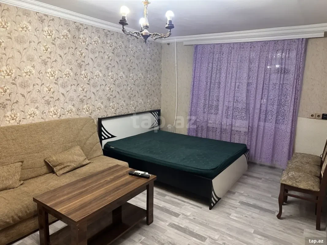 Kirayə verilir 1 otaqlı mənzil 35 m²