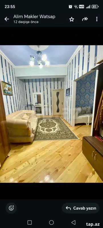 Satılır 2 otaqlı yeni tikili 70 m²