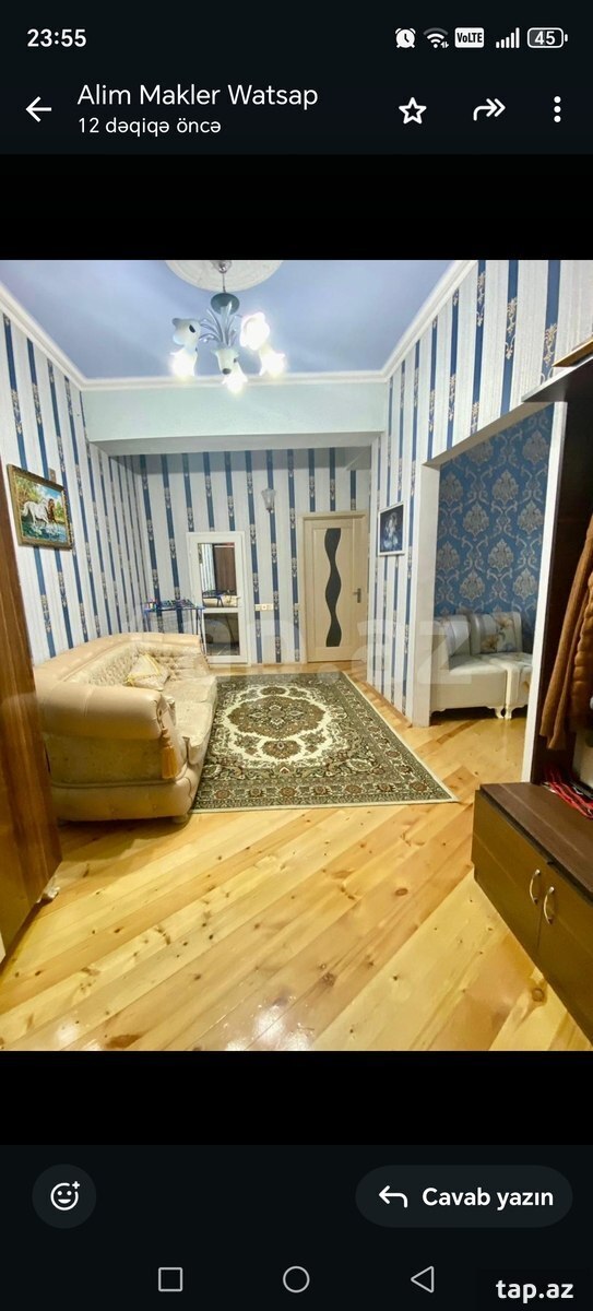 Satılır 2 otaqlı yeni tikili 70 m²