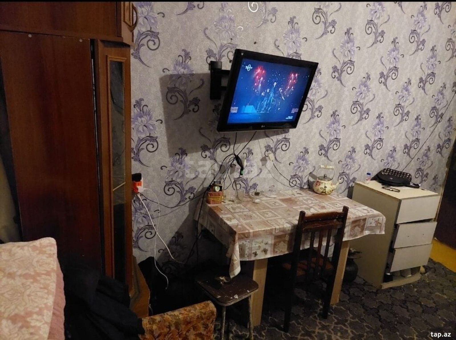 Kirayə verilir 1 otaqlı mənzil 35 m²
