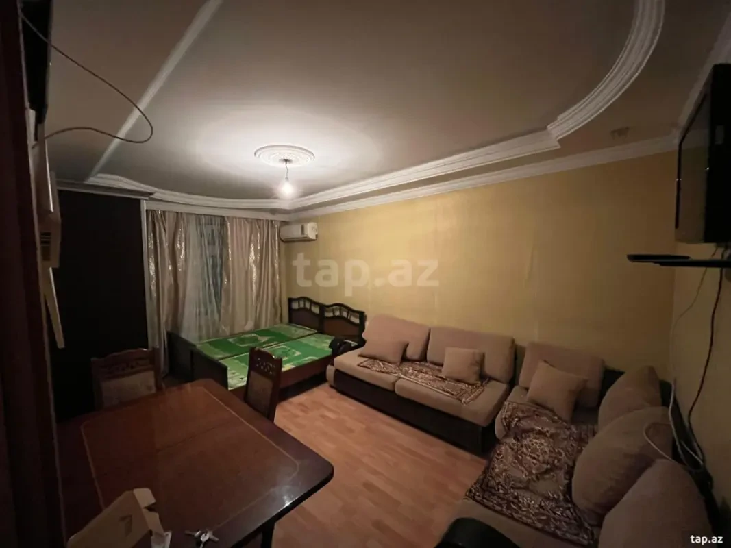 Kirayə verilir 1 otaqlı mənzil 37 m²