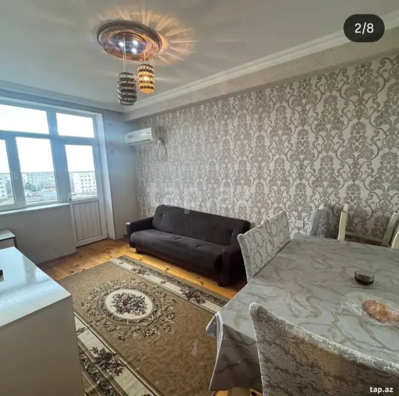 Kirayə verilir 2 otaqlı mənzil 50 m²