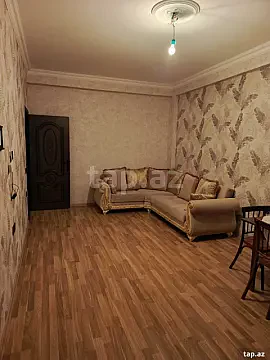 Kirayə verilir 2 otaqlı yeni tikili 52 m² — Sumqayıt, Saray 2 otaq 52.00 m²