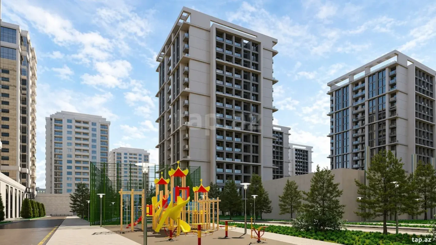 Satılır 2 otaqlı yeni tikili 72 m²