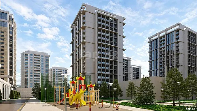 Satılır 2 otaqlı yeni tikili 72 m² — Bakı 2 otaq 72.00 m²