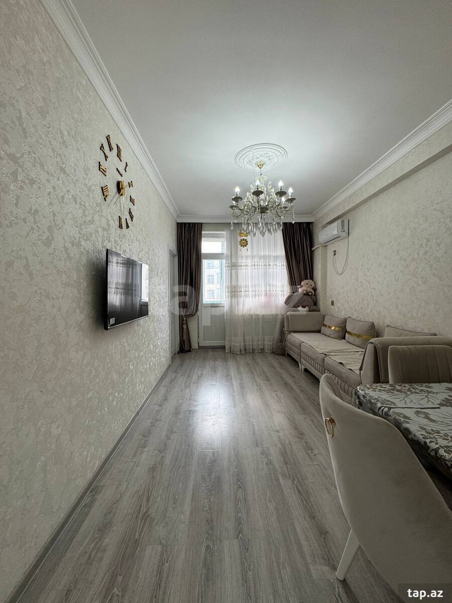 Satılır 2 otaqlı yeni tikili 55 m²