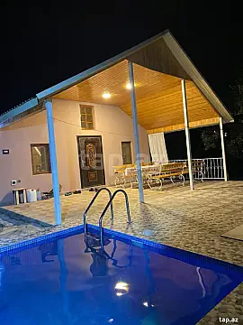 Kirayə verilir 2 otaqlı həyət evi 80 m² — Qəbələ 2 otaq 80.00 m²