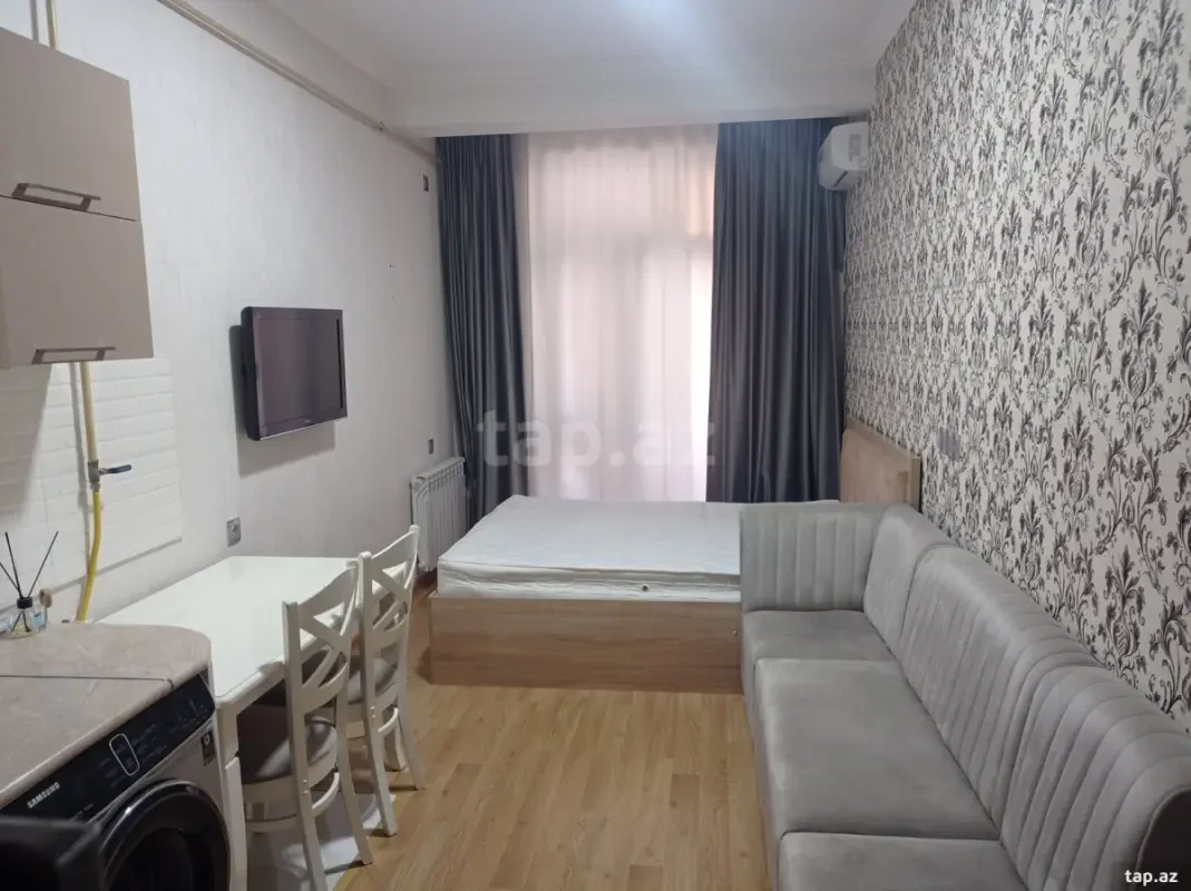 Kirayə verilir 1 otaqlı yeni tikili 30 m²