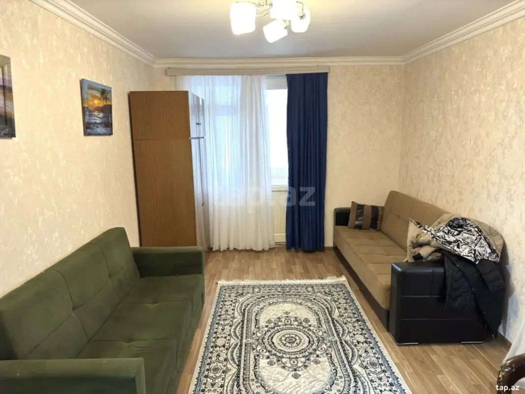 Kirayə verilir 1 otaqlı mənzil 40 m²