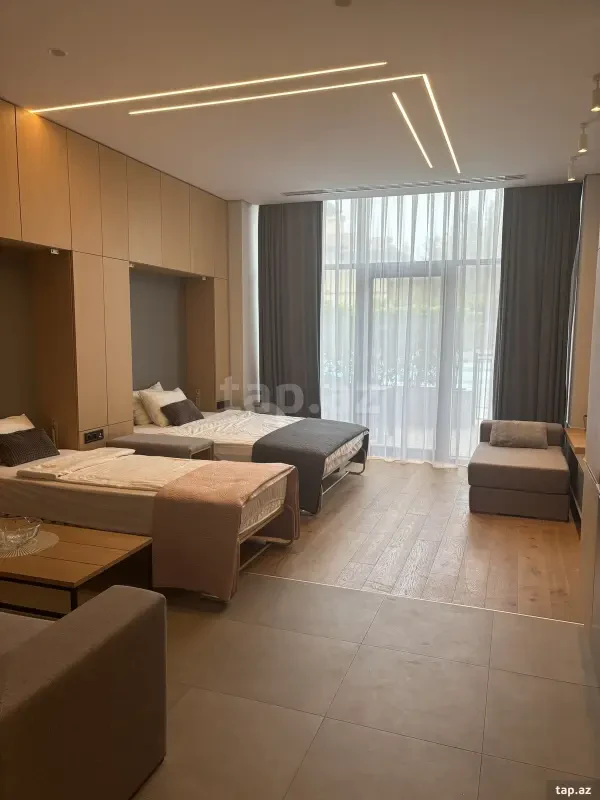 Kirayə verilir 1 otaqlı yeni tikili 54 m²