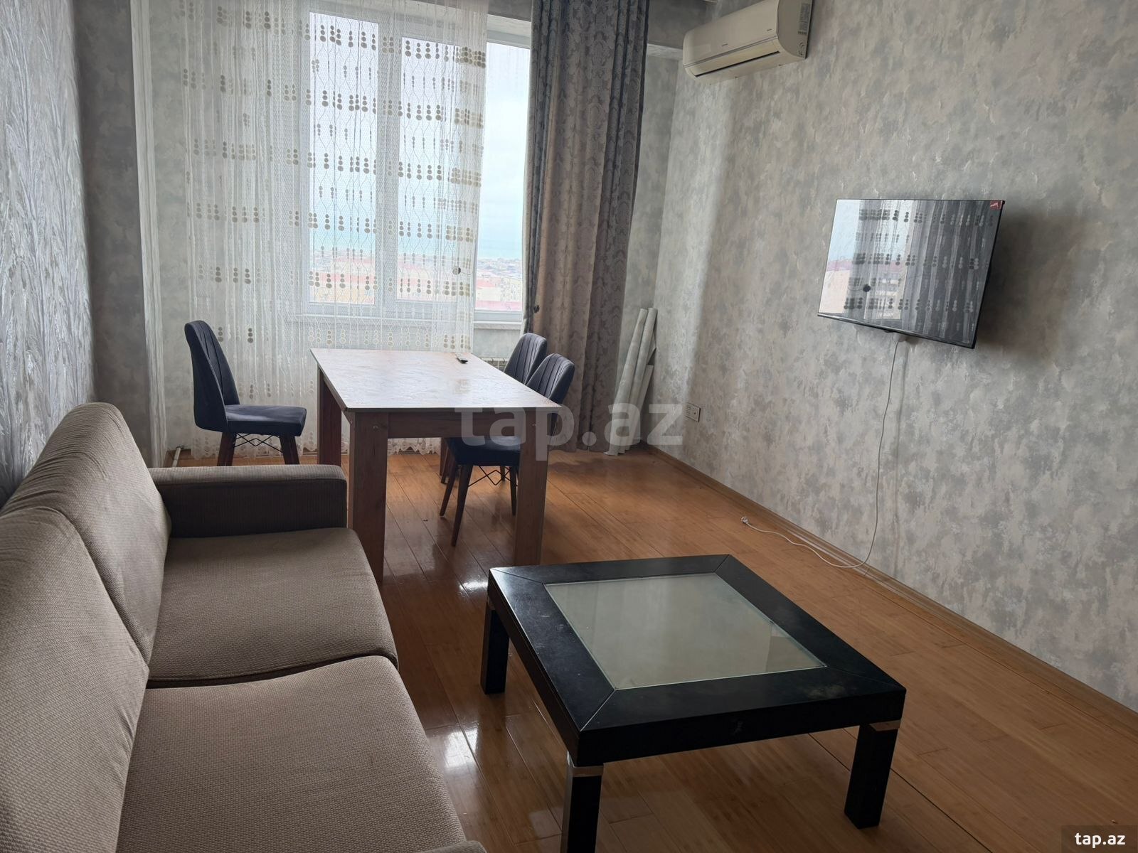 Kirayə verilir 1 otaqlı yeni tikili 53 m²