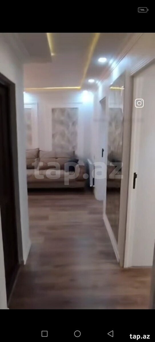 Kirayə verilir 4 otaqlı mənzil 100 m²