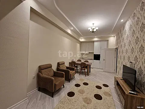 Kirayə verilir 2 otaqlı yeni tikili 64 m² — Bakı 2 otaq 64.00 m²