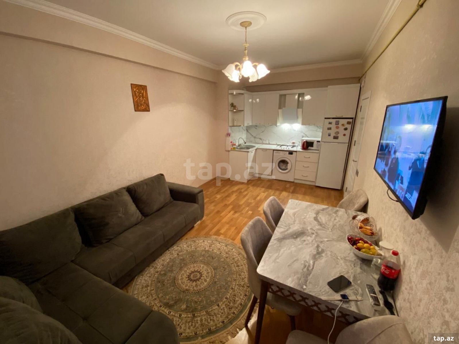 Kirayə verilir 2 otaqlı yeni tikili 45 m²
