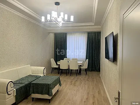 Kirayə verilir 2 otaqlı yeni tikili 68 m² — Sumqayıt, Saray 2 otaq 68.00 m²